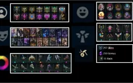 Conta lol Season 2 (Colecionador) (505 skins - 936 ícones)