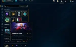 Conta Ouro 3 com 38 Champs e 7 Skins + 1 Espolio de skin
