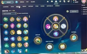 Conta league of legends com mais de 1.400 skins
