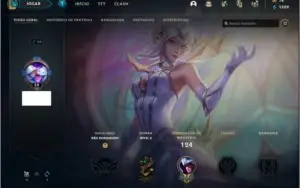 CONTA LOL PARADA