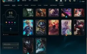 CONTA LOL PARADA