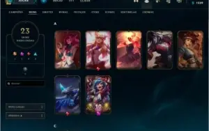 CONTA LOL PARADA