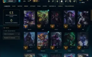 Esmeralda 3 com 50 Champs e 10 Skins