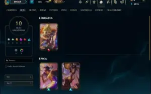 Esmeralda 3 com 50 Champs e 10 Skins