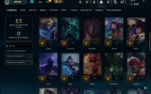 Esmeralda 3 com 50 Champs e 10 Skins
