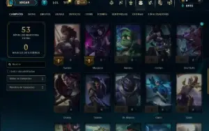 Esmeralda 3 com 50 Champs e 10 Skins