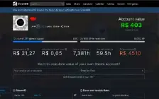 Conta Steam com 220 Jogos