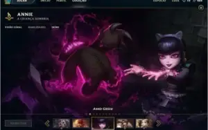 Conta Lol. 2 skins raras ( Kayle Juíza, Annie gótica) 40chmp
