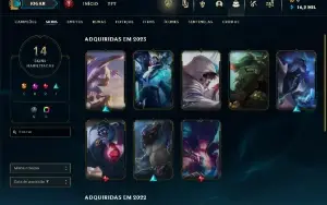 Conta mestre upada a mão