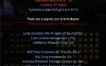 Conta MEGAMU GM 200RR 796LVL + ITENS
