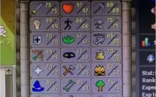 Conta OSRS - 75 Attack / 99 Str / 70 Def / 70 prayer ...