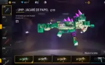 Conta Free Fire Gemada Com Angelical, Armas Full, 800 Dimas