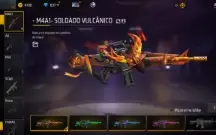 Conta Free Fire Gemada Com Angelical, Armas Full, 800 Dimas