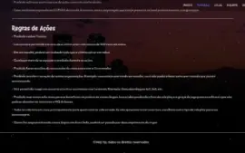 Site Para Cidades Roleplay | V2 (Fivem, Samp, Mta, Etc)