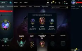 CONTA LEAGUE OF LEGENDS PLAT 3