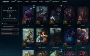 CONTA LEAGUE OF LEGENDS PLAT 3