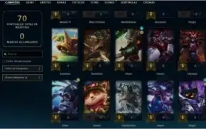 CONTA LEAGUE OF LEGENDS PLAT 3