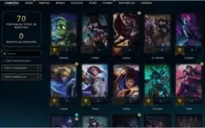 CONTA LEAGUE OF LEGENDS PLAT 3