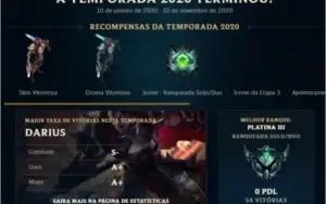 CONTA LEAGUE OF LEGENDS PLAT 3