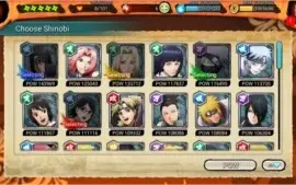 Naruto X Boruto Conta TOP Fame 4 Várias Ultimates