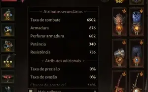 VENDO (MONGE / CRUZADO / BARBARO) SERVIDOR BELIAL