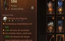 VENDO (MONGE / CRUZADO / BARBARO) SERVIDOR BELIAL