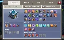 Conta clash of clans cv13 semifull