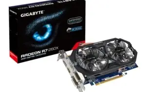 Placa de Vídeo Gigabyte AMD Radeon R7 260x, Memória de 2GB