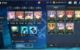 Conta Grandchase Mobile 220k+ Platina