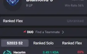 Conta Diamante 3 League of Legends