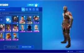 Conta fortnite  Passe 5 e 6 mais skins lendas dos jogos