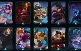 CONTA LOL 🌟 GOLD 4 🌟 250 SKINS 🌟 TODOS CAMPEOES
