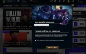 Conta ouro 2 com 26 Champs e 14 Fragmentos de Skins