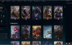 CONTA LEAGUE OF LEGENDS SESON 3 VARIAS SKINS