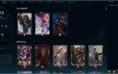 CONTA LEAGUE OF LEGENDS SESON 3 VARIAS SKINS