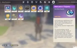 Genshin Impact 5 x 5 estrelas 4x5 Armas 20 personagens AR35