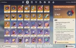 AR 42 Keqing + Childe + Qiqi