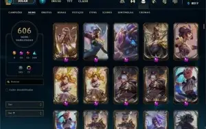 conta LOL Diamante TFT 606 skins e muita coisa legal !!
