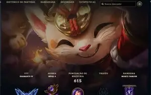 conta LOL Diamante TFT 606 skins e muita coisa legal !!