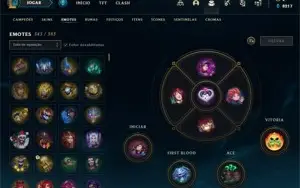 conta LOL Diamante TFT 606 skins e muita coisa legal !!