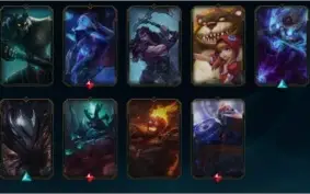 conta com 110 champions, 26 skins e 19k de EA + brinde