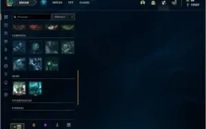 Conta Unranked com 191 Skins e 149 Champs