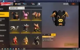 Conta free fire ( já vai com cartão troca de nick)