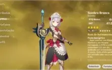 Diluc 1 constelação + 9000+ gemas! AR45