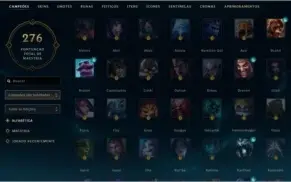 Conta LoL Platina 1 50wins mmr de diamond barata