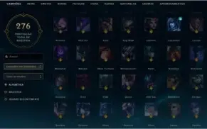 Conta LoL Platina 1 50wins mmr de diamond barata