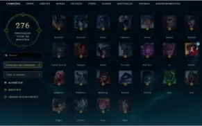 Conta LoL Platina 1 50wins mmr de diamond barata