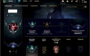 Conta platina 2 com 28 skins e 48 champs