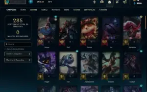 Conta ouro 4 com 65 Champs e 25 Skins