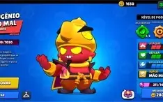 Conta Brawl stars, semifull possui todos brawlers e poderes